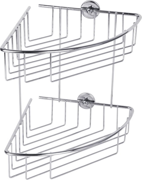 tesa 40215-00000-00 baath Plus Sarok tusolókosár Ragasztó Króm (fényes)