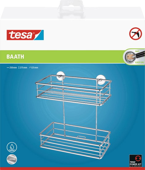 tesa 40212-00000-00 baath Plus Tusolókosár Ragasztó Ezüst 6. kép