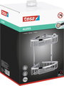 tesa 40205-00000-00 ALUXX Fürdőszobai polcok Ragasztó Króm (fényes) 4. bélyegkép