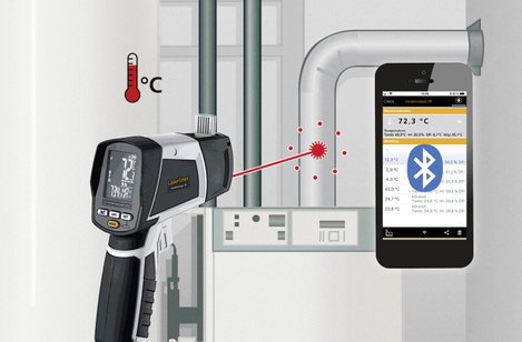 Laserliner CondenseSpot XP Légnedvesség mérő 1 % rF 99 % rF 11. kép