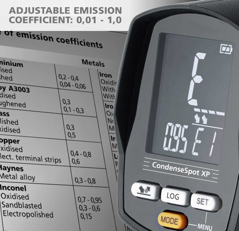 Laserliner CondenseSpot XP Légnedvesség mérő 1 % rF 99 % rF 12. kép