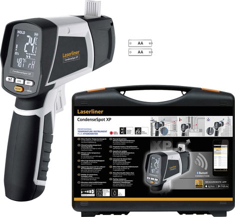 Laserliner CondenseSpot XP Légnedvesség mérő 1 % rF 99 % rF 13. kép
