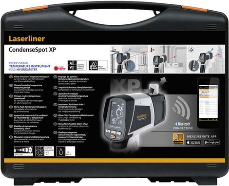 Laserliner CondenseSpot XP Légnedvesség mérő 1 % rF 99 % rF 4. kép