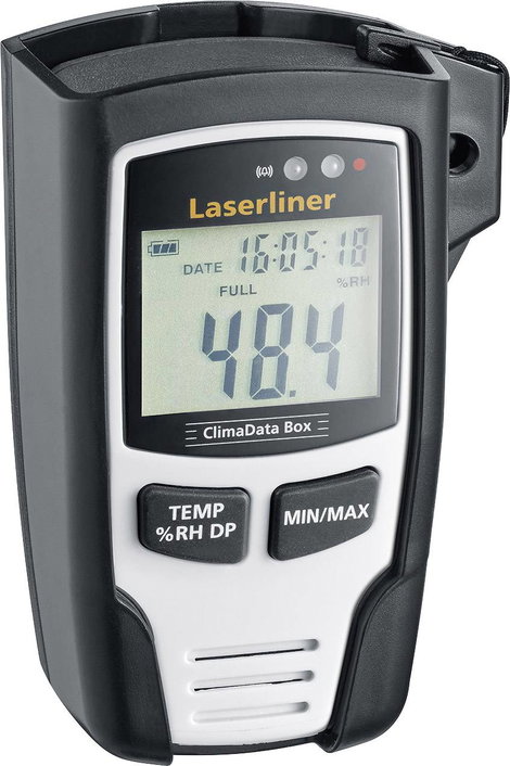 Laserliner 082.031A Légnedvesség mérő 0 % rF 100 % rF Olvadáspont-/penészesedés jelző