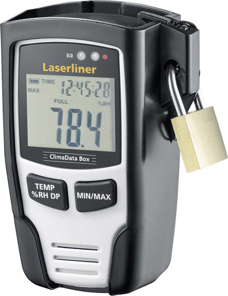 Laserliner 082.031A Légnedvesség mérő 0 % rF 100 % rF Olvadáspont-/penészesedés jelző 2. kép