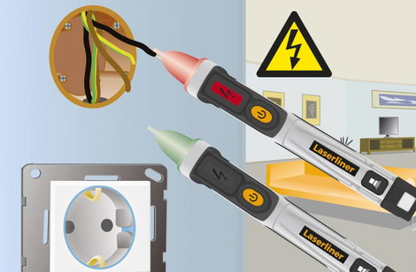Laserliner ActiveFinder Pro Érintés nélküli feszültségvizsgáló CAT IV 1000 V LED 11. kép