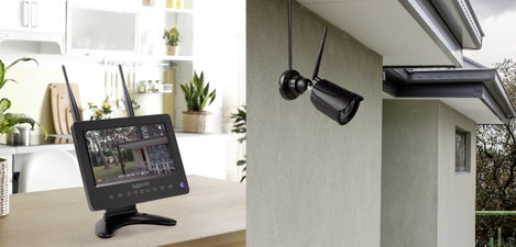 Vezeték nélküli megfigyelő kamera készlet, 4 csatornás 720p 2,4 GHz, Sygonix SY-4548736 11. kép