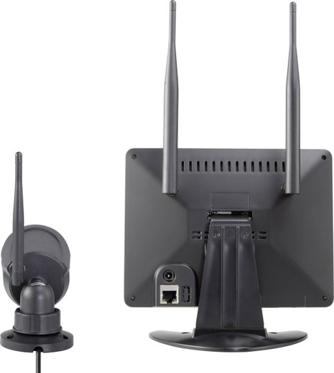 Vezeték nélküli megfigyelő kamera készlet, 4 csatornás 720p 2,4 GHz, Sygonix SY-4548736 3. kép