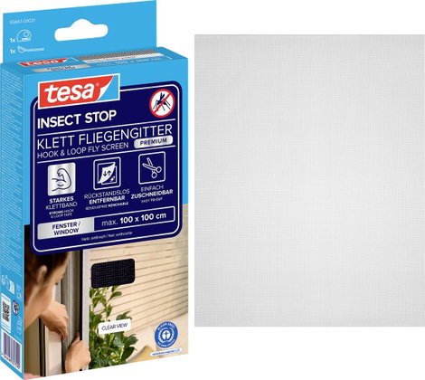 Szúnyoghálók ablakra, rovarriasztók, rovarfogók, tesa® Comfort
