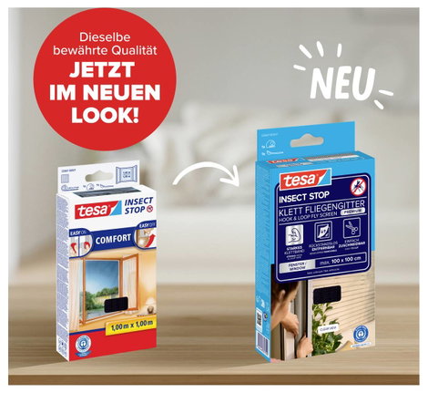 Szúnyoghálók ablakra, rovarriasztók, rovarfogók, tesa® Comfort 2. kép