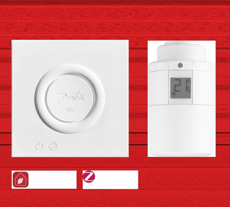 WiFi-s radiátor termosztát készlet 5 - 35 °C, Danfoss 014G2440 Ally 11. kép