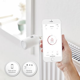 WiFi-s radiátor termosztát készlet 5 - 35 °C, Danfoss 014G2440 Ally