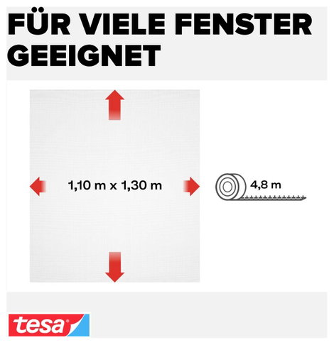 Szúnyoghálók ablakra, tesa® Standard 4. kép