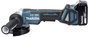 Makita DGA517RTJ Akkus sarokcsiszoló 125 mm 2. akkuval, Töltővel 18 V 5 Ah 2. bélyegkép