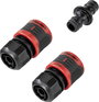 TOOLCRAFT 2302357 Tömlőcsatlakozó 13 mm (1/2 ) Tömlődarab 13 mm (1/2) Ø, Dugaszolós csatlakozó bélyegkép