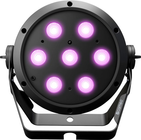 Cameo ROOT PAR 4 LED-es PAR fényszóró LED-ek száma: 7 4 W Fekete 13. kép