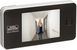 Digitális ajtókémlelő 3,2-os TFT kijelzővel (8,13 cm), Burg Wächter Door eGuard DG 8100