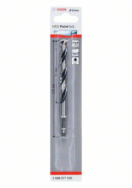 Bosch Accessories 2608577535 PointTeQ 1 db Spirálfúró 2. kép