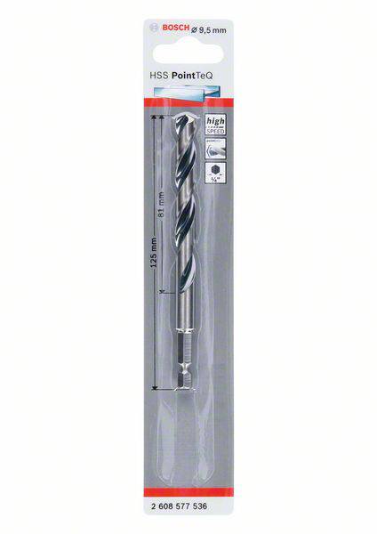 Bosch Accessories 2608577536 PointTeQ 1 db Spirálfúró 2. kép