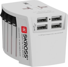 Skross 1302961 Úti adapter MUV USB (4xA)