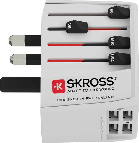 Skross 1302961 Úti adapter MUV USB (4xA) 3. kép