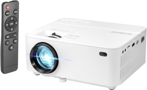 Technaxx Kivetítő TX-113 EEK A (A - G) LED Fényerő: 1800 lm 800 x 480 WXGA 2000 : 1 Fehér