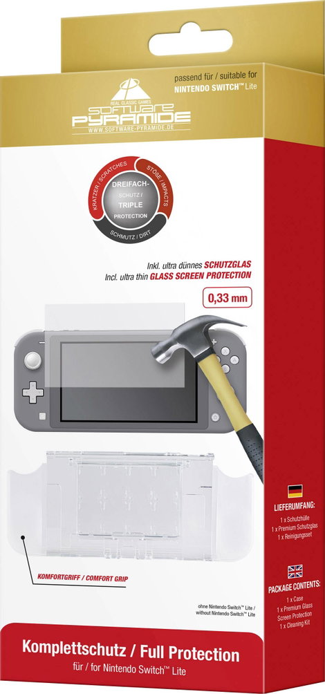 Software Pyramide Full Protection Tartozék készlet Nintendo Switch