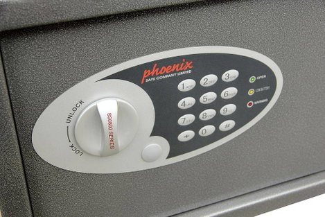 Phoenix SS0802E VELA HOME & OFFICE Betörésvédelmi trezor Számkódos zár 5. kép