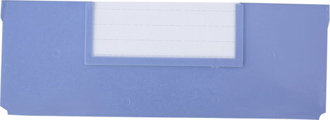 VISO TRSE 209 Válaszfal, nyitott tárolódobozokhoz Viso (Sz x Ma x Mé) 216 x 76 x 10 mm 1 db