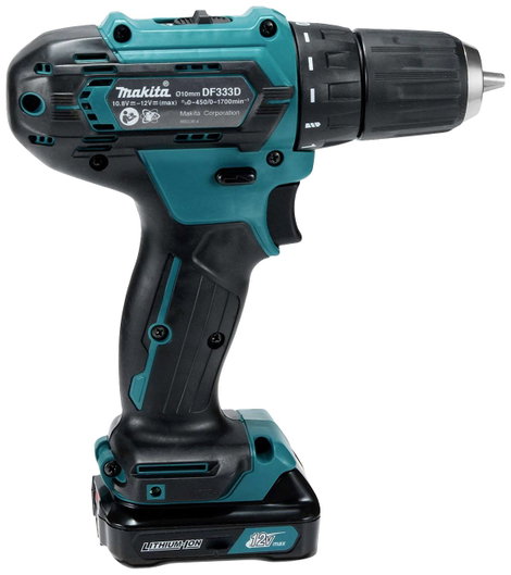 Makita DF333DZ Akkus fúrócsavarozó 10.8 V 4 Ah akku nélkül 6. kép