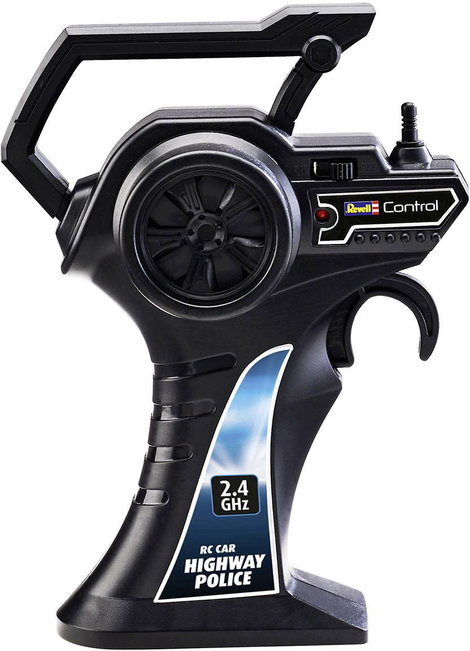 Revell Highway Police Fekete RC modellautó Elektro Bevetési jármű RtR 2,4 GHz 3. kép