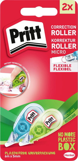 Pritt Korrekciós tekercs Fehér Tekercs szélessége (max.): 5 mm