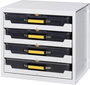 Allit 455805 Ház, fiókrendszerhez EuroPlus Depot M (Sz x Ma x Mé) 380 x 465 x 505 mm Szürke 1 db 11. bélyegkép