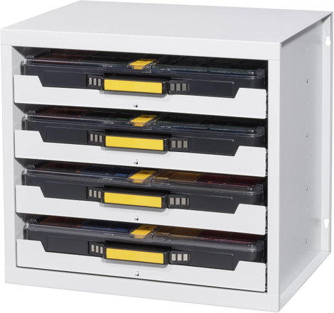 Allit 455805 Ház, fiókrendszerhez EuroPlus Depot M (Sz x Ma x Mé) 380 x 465 x 505 mm Szürke 1 db 12. kép