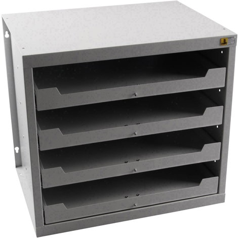 Allit 455805 Ház, fiókrendszerhez EuroPlus Depot M (Sz x Ma x Mé) 380 x 465 x 505 mm Szürke 1 db 2. kép