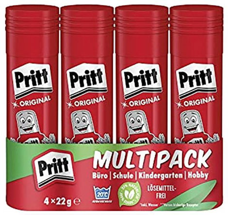 Pritt Ragasztóstift Klebestift Original Multipack 43 g PK8MP 4 db 2. kép