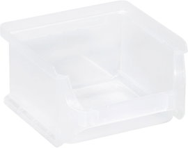 Allit 456260 Nyitott tárolódobozok ProfiPlus Box 1 (Sz x Ma x Mé) 100 x 60 x 100 mm Átlátszó 1 db