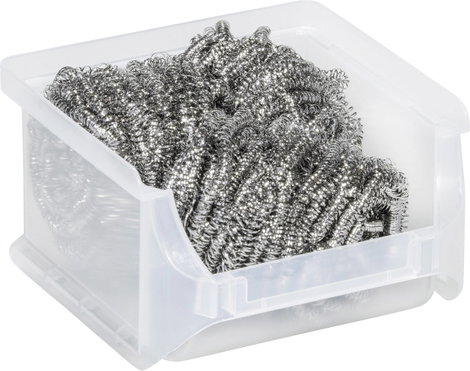 Allit 456260 Nyitott tárolódobozok ProfiPlus Box 1 (Sz x Ma x Mé) 100 x 60 x 100 mm Átlátszó 1 db 2. kép
