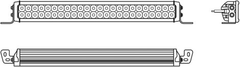 OSRAM Távolsági fényszóró LEDDL118-CB LEDDL118-CB LED elöl (H x Sz x Ma) 62 x 582 x 80 mm 9. kép
