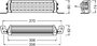 OSRAM Távolsági fényszóró LEDDL117-CB LEDDL117-CB LED elöl (H x Sz x Ma) 62 x 306 x 80 mm 8. bélyegkép