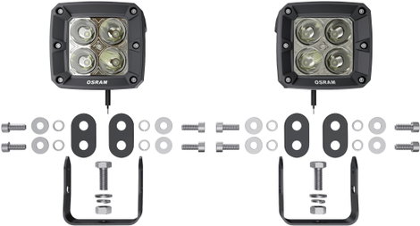 OSRAM Munkafényszóró 12 V, 24 V LEDriving® CUBE VX80-SP LEDWL101-SP Széles távvilágítás (H x Sz x Ma 3. kép