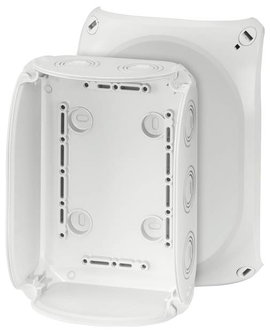 Hensel 62000057 Leágaztató doboz (H x Sz x Ma) 77 x 130 x 180 mm Élénk szürke (RAL 7035) 1 db