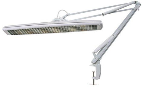 Fénycsöves íróasztali lámpa T5 42 W szürke, Velleman VTLAMP6