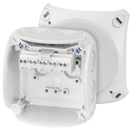 Hensel 62000043 Leágaztató doboz (H x Sz x Ma) 62 x 93 x 93 mm Élénk szürke (RAL 7035) IP66, IP67, I
