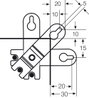 Hensel 20001159 Külső lemezek Nemesacél Fémes 1 db 2. bélyegkép