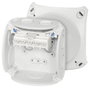 Hensel 62000001 Leágaztató doboz (H x Sz x Ma) 62 x 93 x 93 mm Élénk szürke (RAL 7035) IP66 1 db bélyegkép