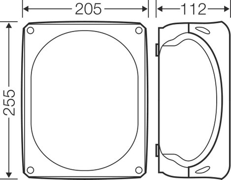 Hensel 62000016 Leágaztató doboz (H x Sz x Ma) 112 x 255 x 205 mm Élénk szürke (RAL 7035) IP65, IP55 2. kép