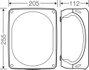 Hensel 62000016 Leágaztató doboz (H x Sz x Ma) 112 x 255 x 205 mm Élénk szürke (RAL 7035) IP65, IP55 2. bélyegkép