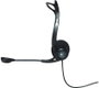 Számítógépes headset, US, sztereo, On Ear, fekete, Logitech PC 960 981-000100 4. bélyegkép