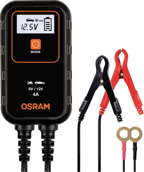 OSRAM OEBCS904 4052899620520 Automatikus töltő 6 V, 12 V 2 A, 4 A 2 A, 4 A